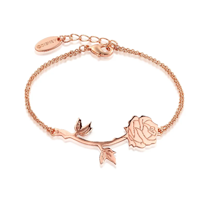 DISNEY Beauty and the Beast Enchanted Rose Bracelet