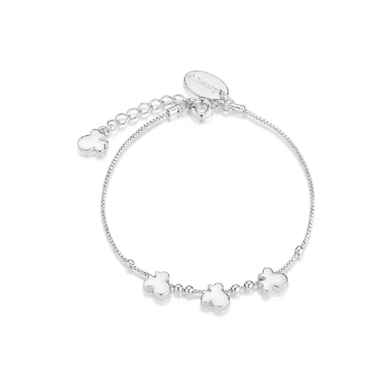 Disney Stainless Steel Minnie Mouse Charm 16+3cm Bracelet