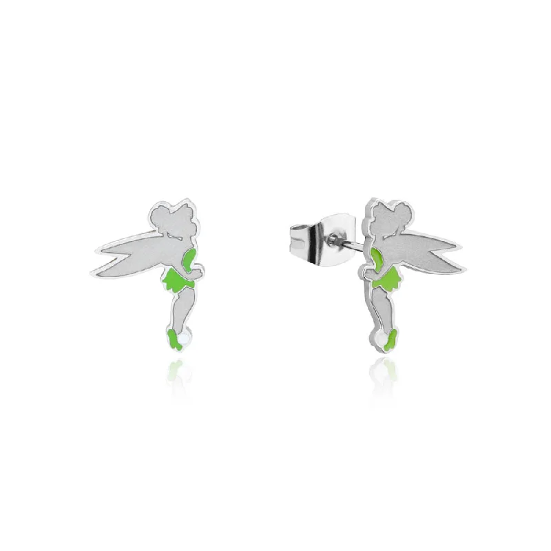 Earrings & Earrings for pierced ears-Disney Stainless Steel Tinkerbell stud Earrings