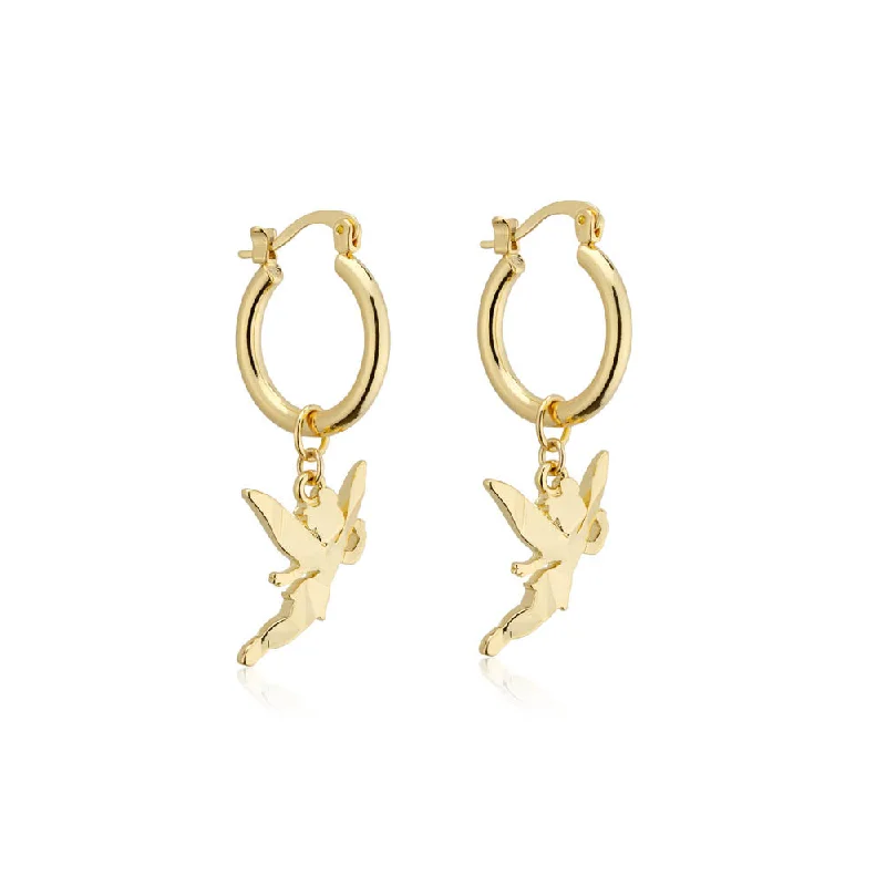 Earrings & Earrings with pearl details-Disney Tinker Bell Hoop Earrings