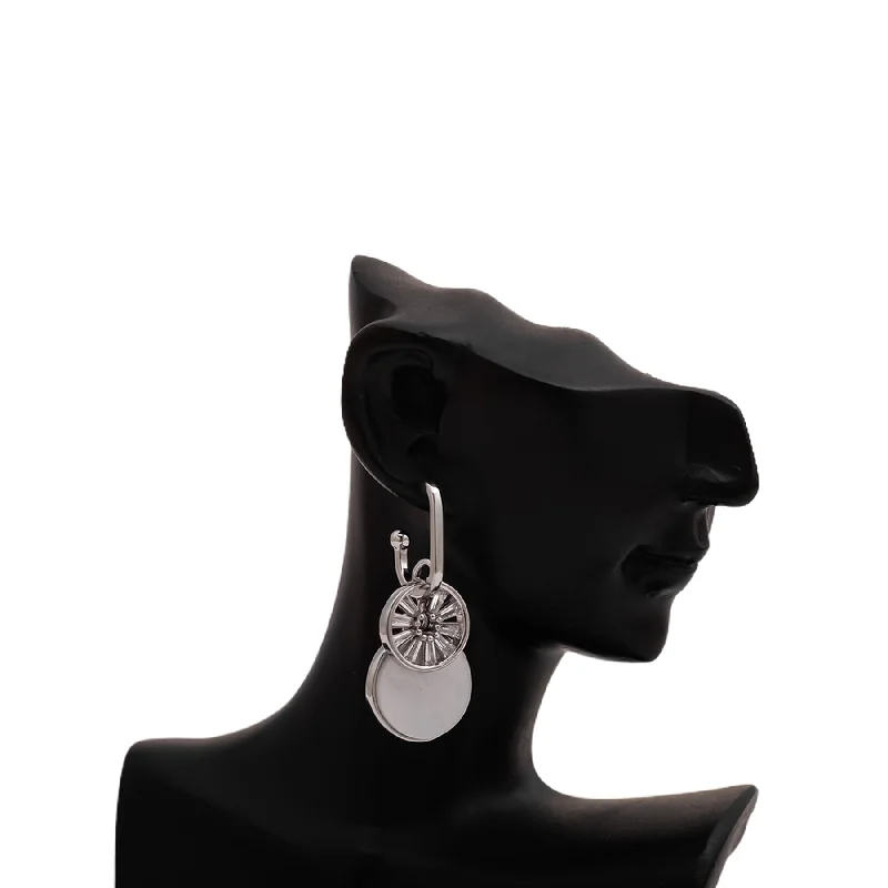 Earrings & Earrings with sapphire shine-Earrings- J0599216