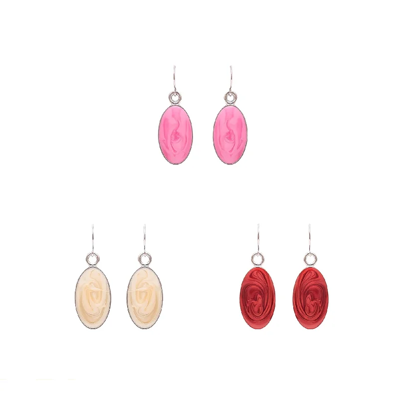 Earrings & Earrings with animal motifs-Pack Of Three Earrings O10014