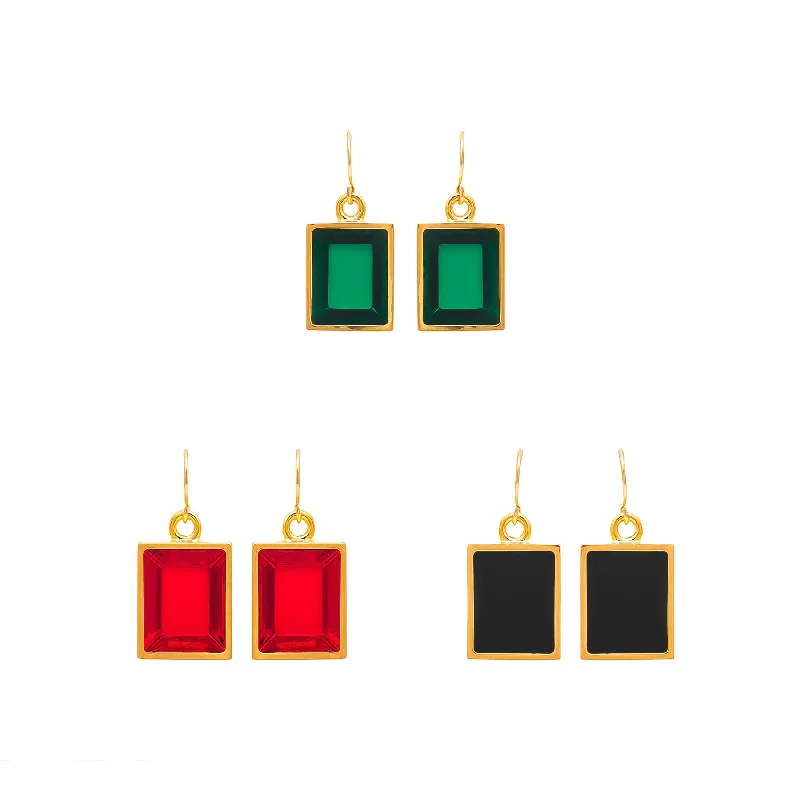 Earrings & Earrings for holiday presents-Pack Of Three Earrings O10018