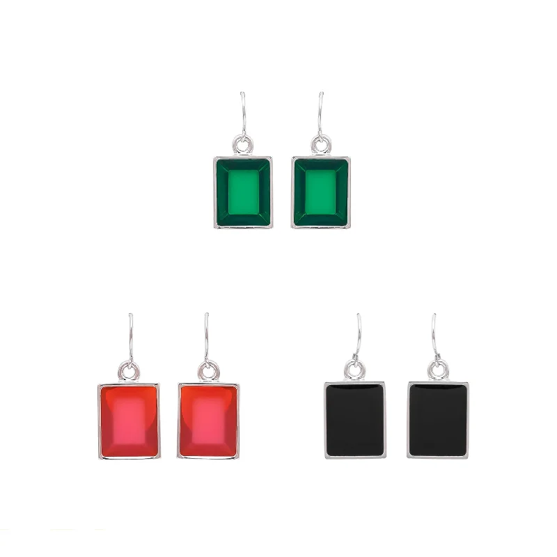 Earrings & Earrings for office wear-Pack Of Three Earrings O10030