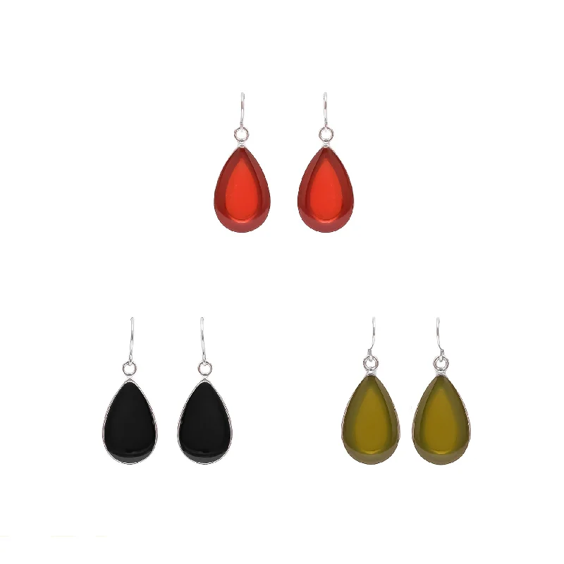 Earrings & Earrings for dangling elegance-Pack Of Three Earrings O10035