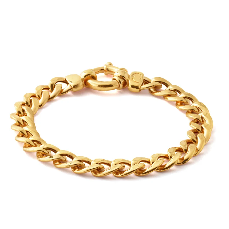 Signoretti Curb Bracelet in 9ct Gold