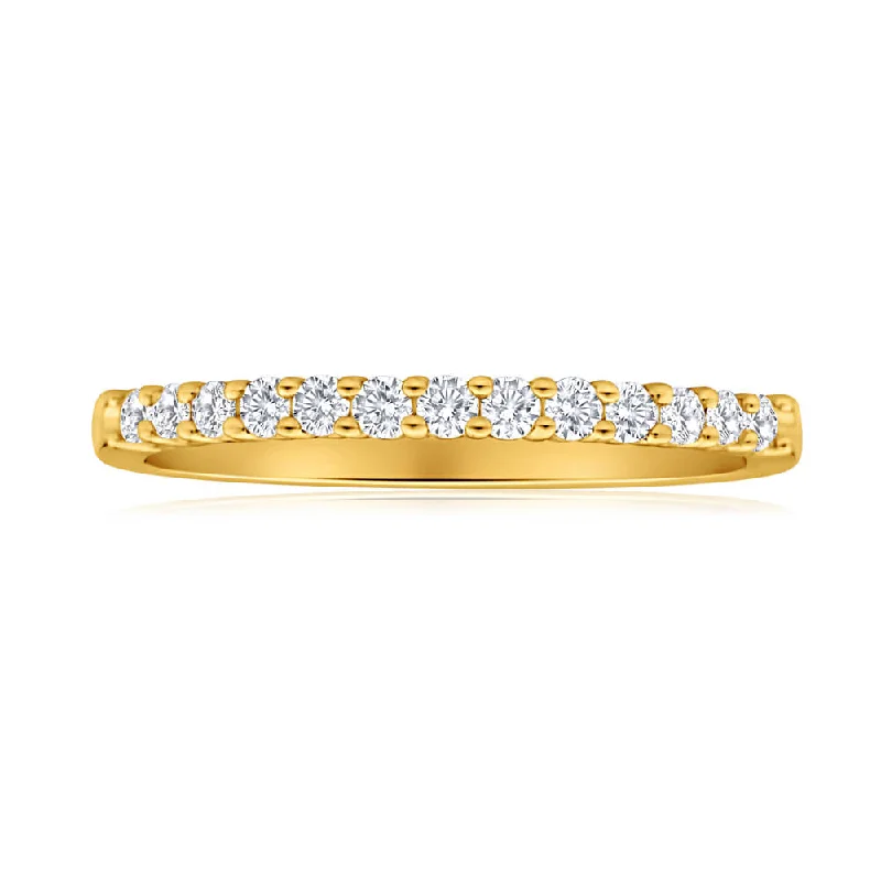 3/4 Carat Flawless Cut 18ct Yellow Gold Ring