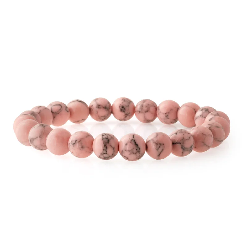 Pink Turquoise Stretch Bracelet